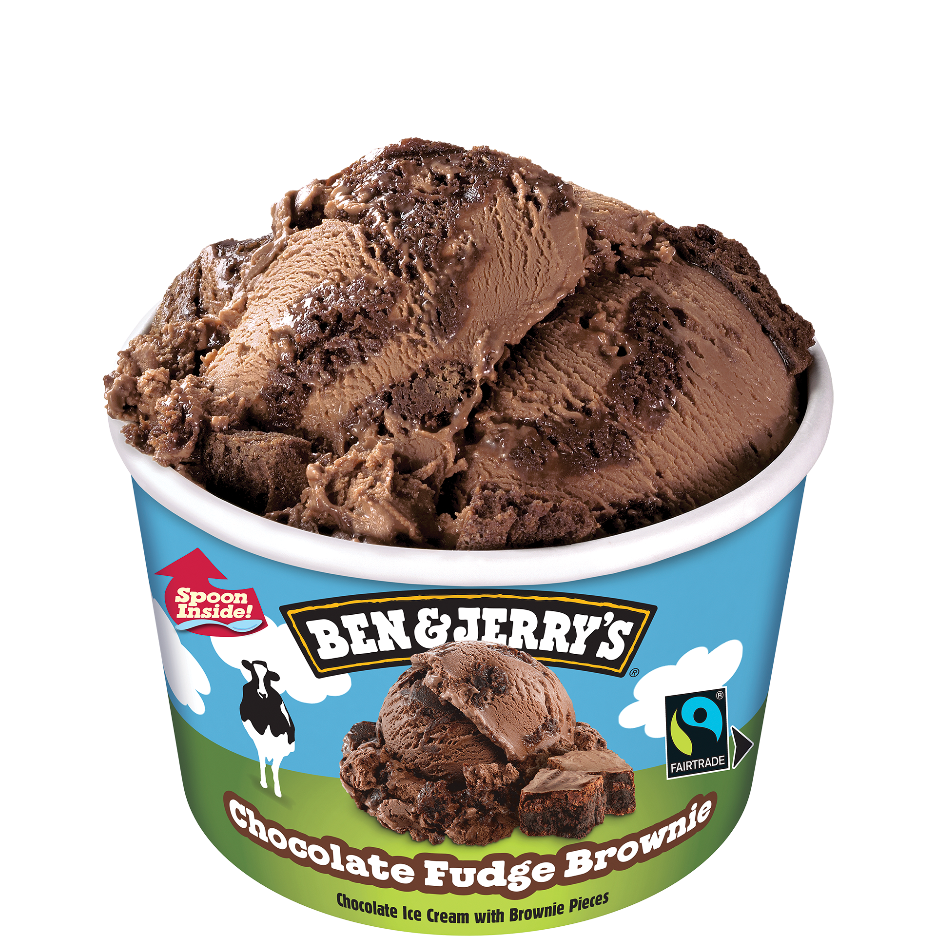 Chocolate Fudge Brownie Original Ice Cream Mini Cups