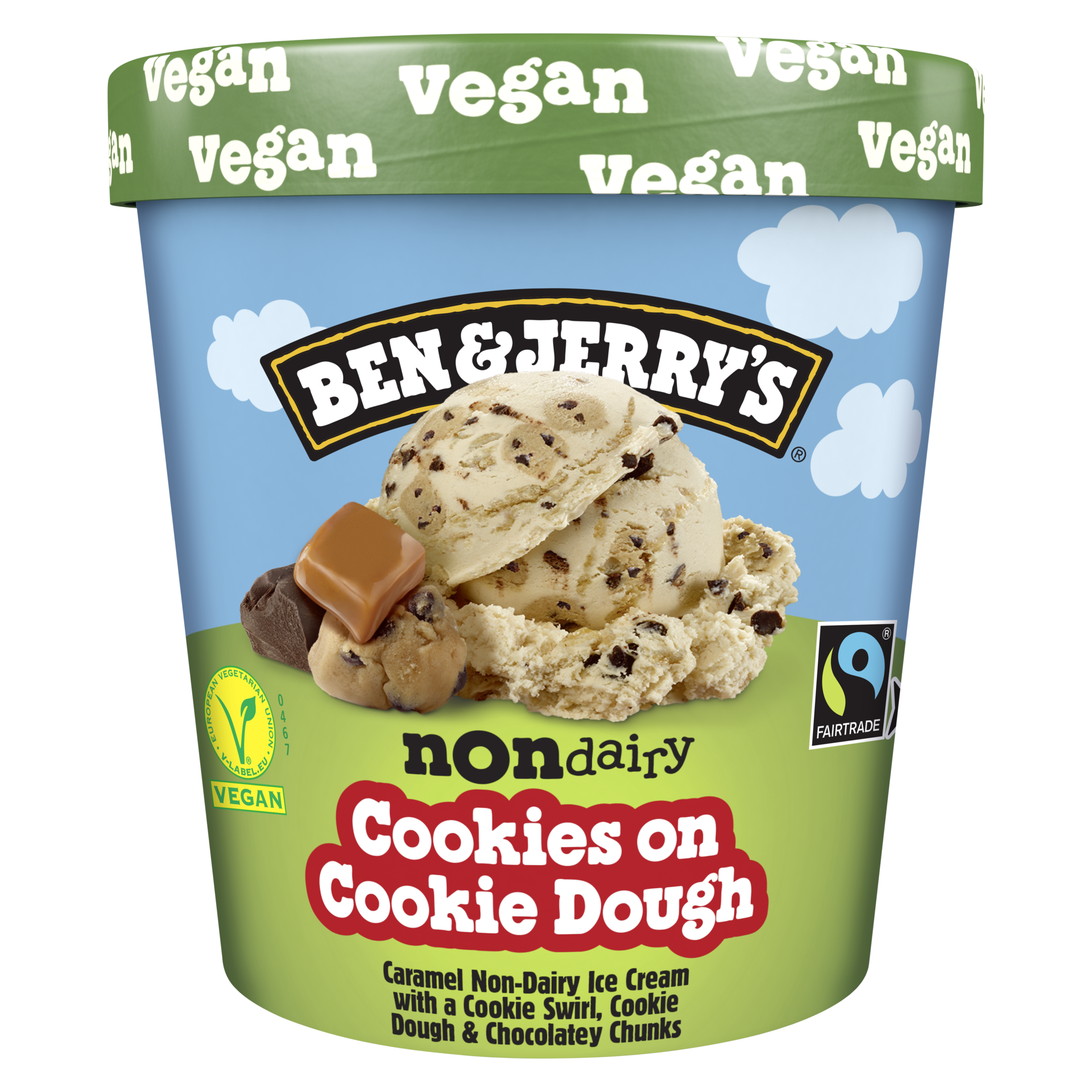 Cookies on Cookie Dough Non-Dairy Oat Tub